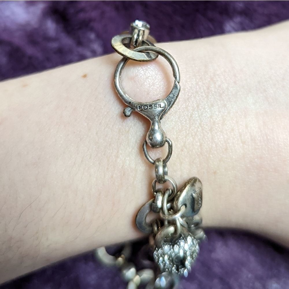 Fossil charm bracelet   - Picture 2 of 3